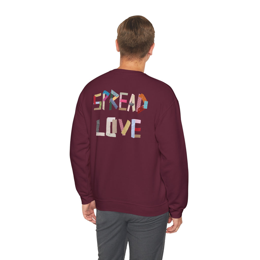 "Spread Love" Tape style long Sleeve