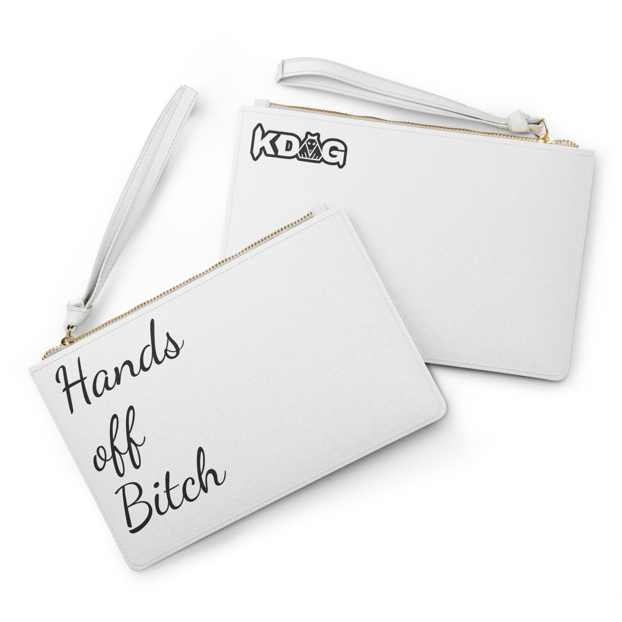 Hands Off Bitch Clutch Bag