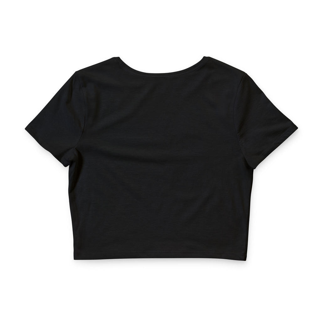 Crop Tee — “My Tits Are Big Because That’s Where I Store My Rage” Sassy Graphic