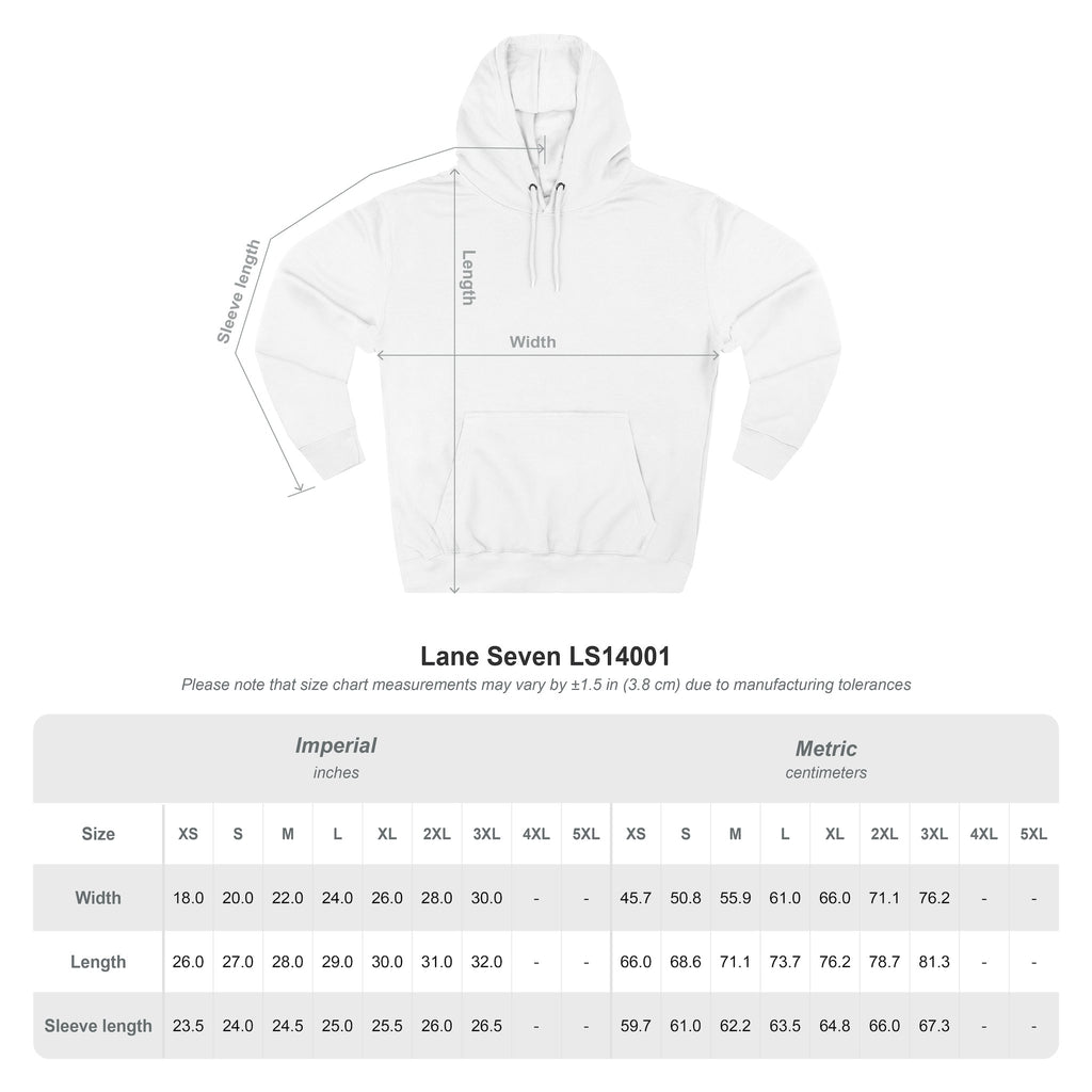 "Spread Love" Tape style hoodie