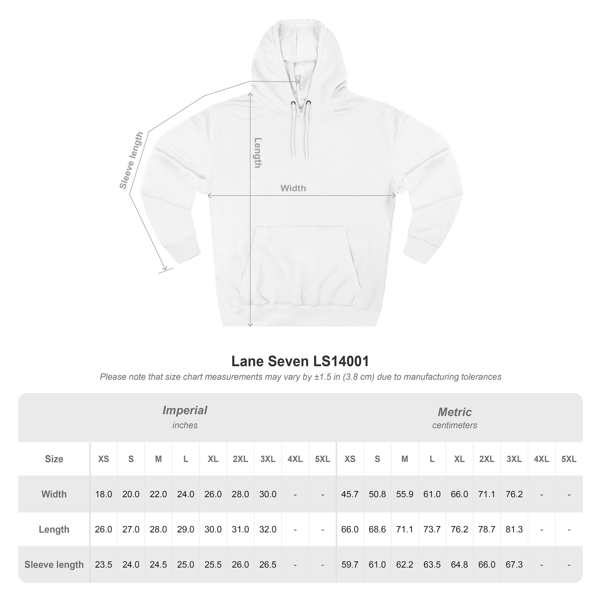 "Spread Love" Tape style hoodie