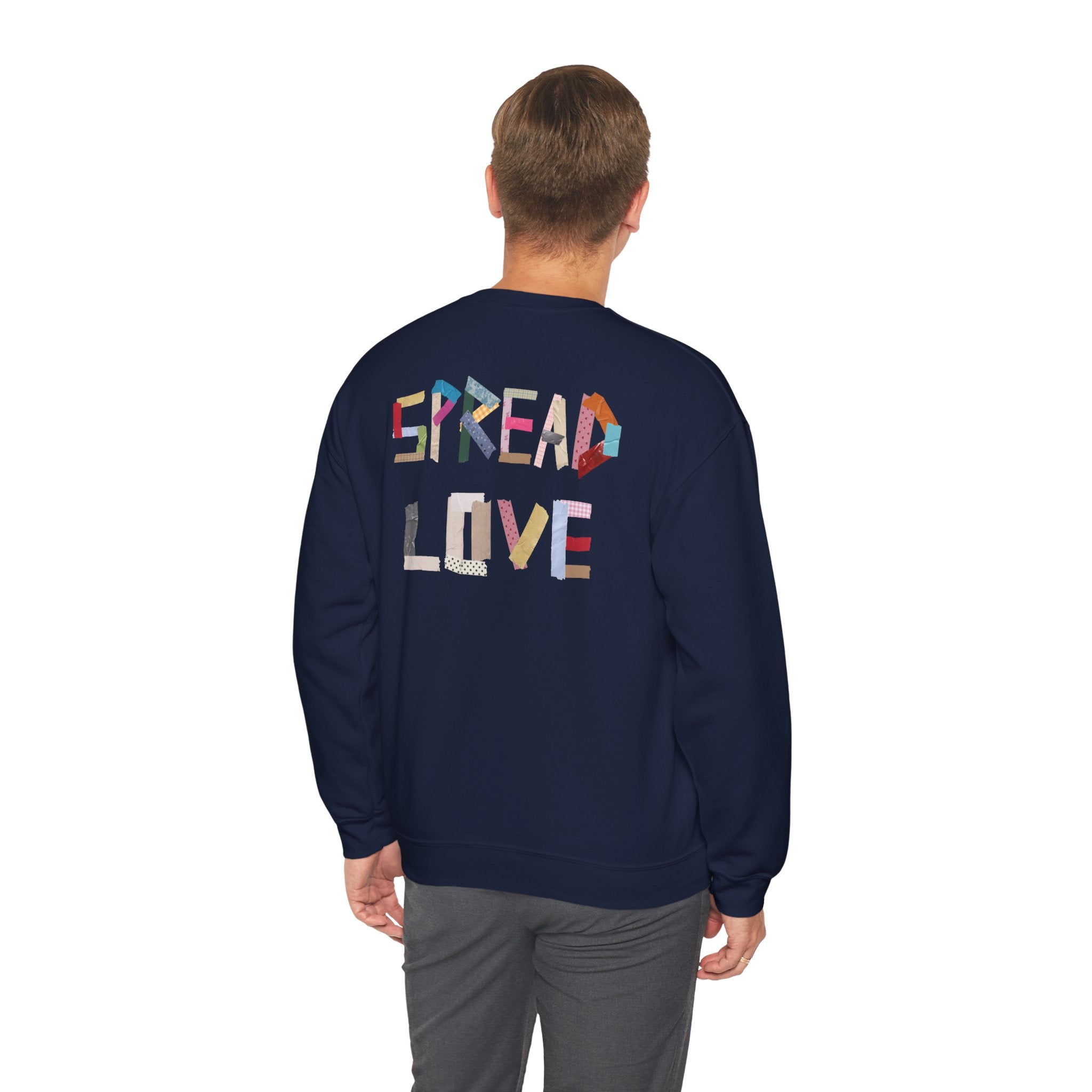 "Spread Love" Tape style long Sleeve