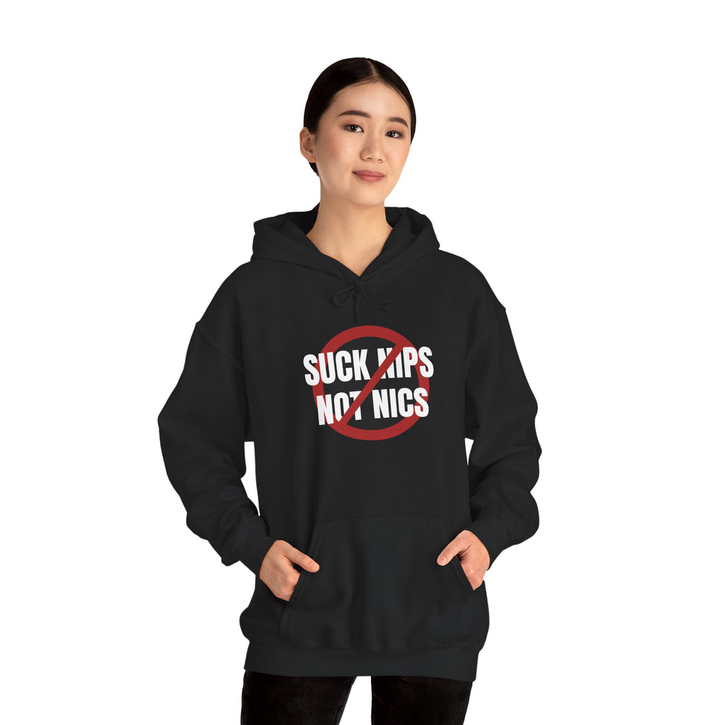 Hoodie — Suck It’s Not Nice Graphic Protest Hoodie