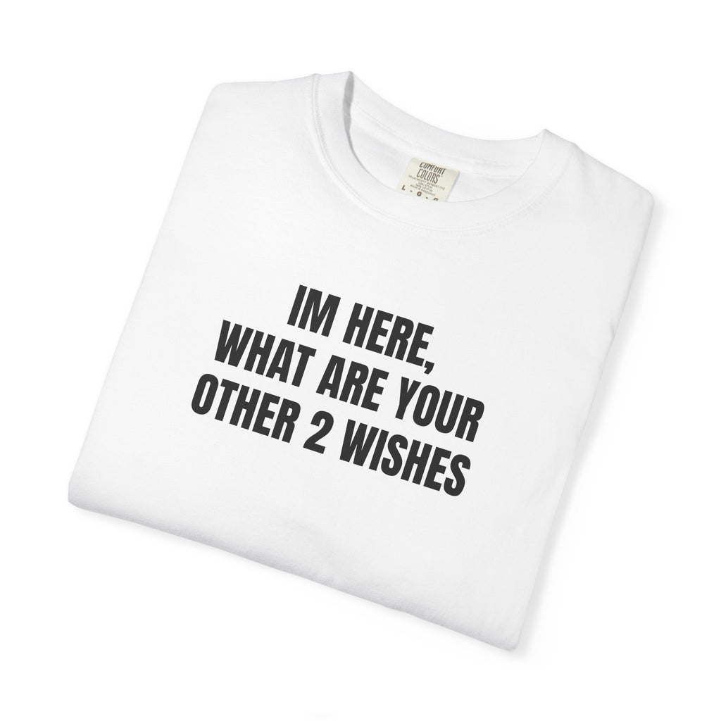 "I'm Here, What Are Your Other 2 Wishes"