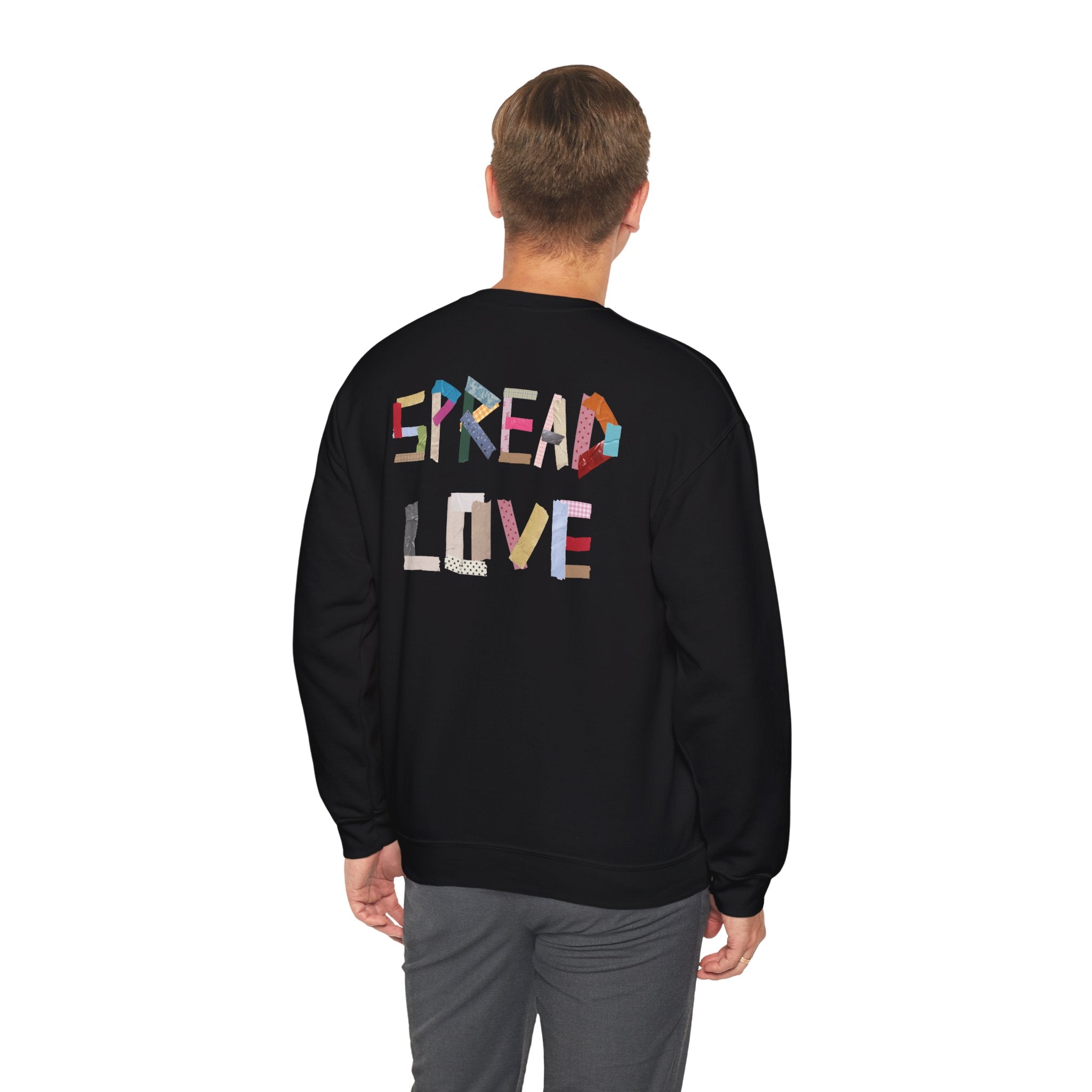 "Spread Love" Tape style long Sleeve