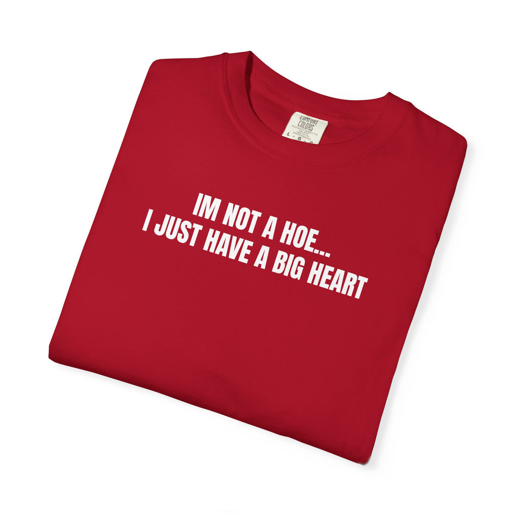 I’m Not a Hoe I Just Have a Big Heart T-Shirt