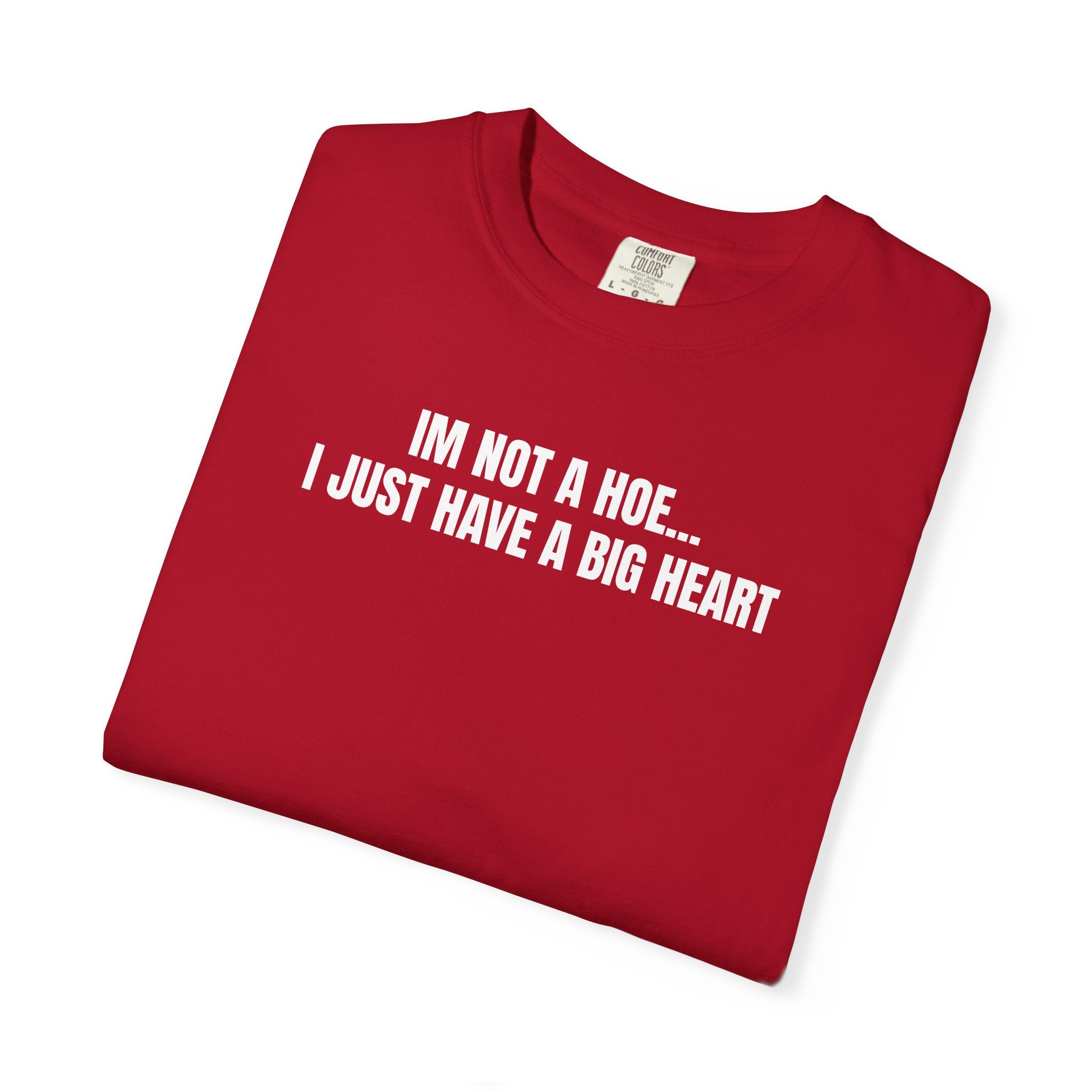I’m Not a Hoe I Just Have a Big Heart T-Shirt