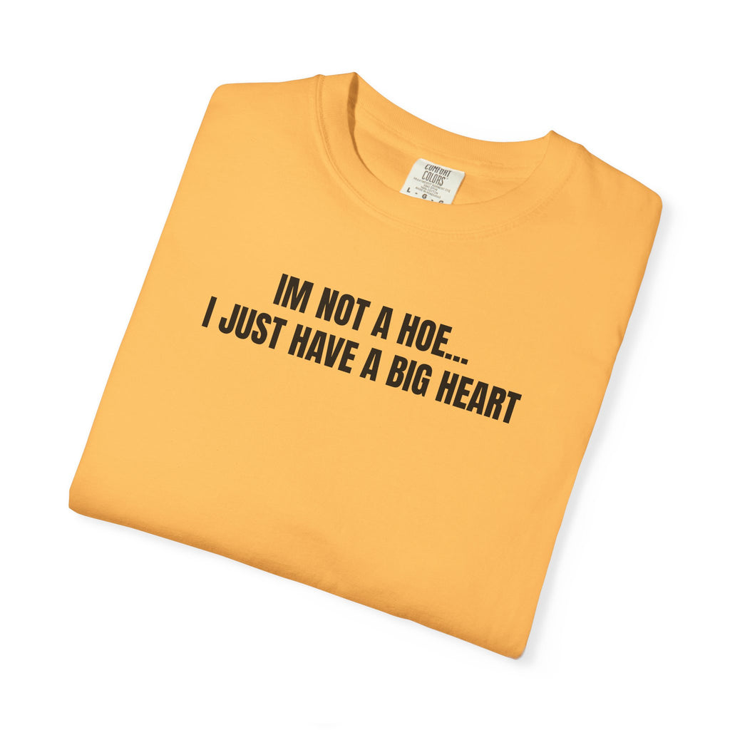 I’m Not a Hoe I Just Have a Big Heart T-Shirt