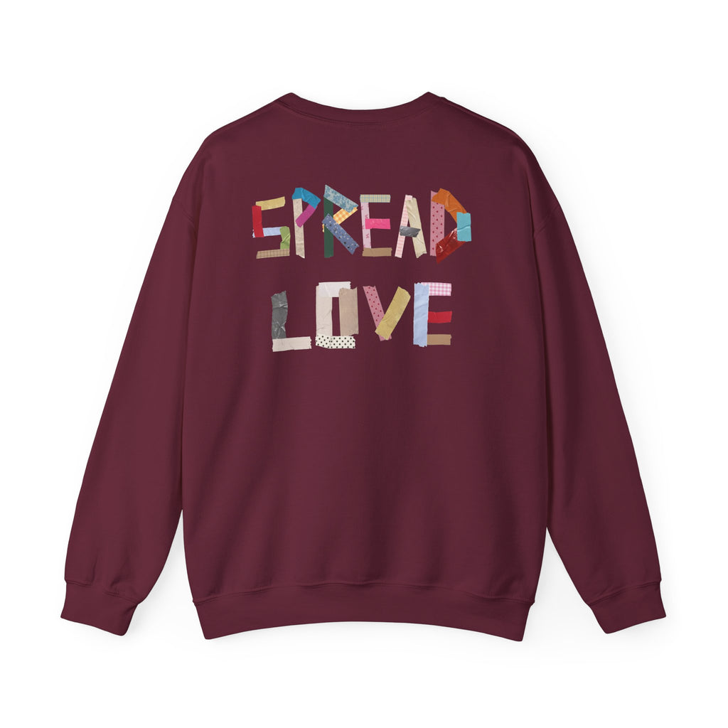 "Spread Love" Tape style long Sleeve