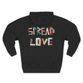 "Spread Love" Tape style hoodie