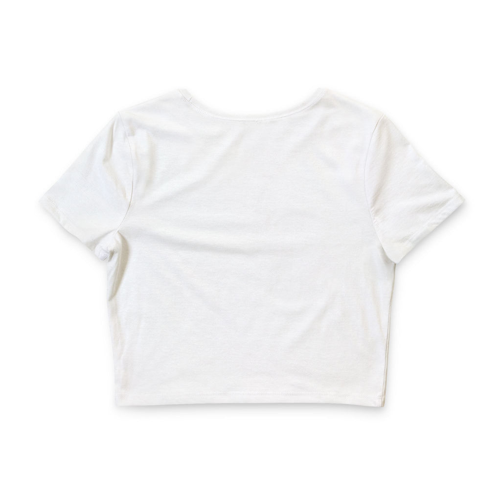 Crop Tee — “My Tits Are Big Because That’s Where I Store My Rage” Sassy Graphic